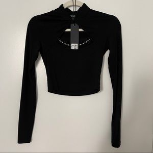 I AM GIA Inez Top XXS Black